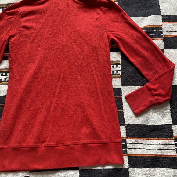 Buffalo by David Bitton Red Zip Up Hooded Sweater. Embroidered. Size Large. Y2K. - Picture 16 of 16